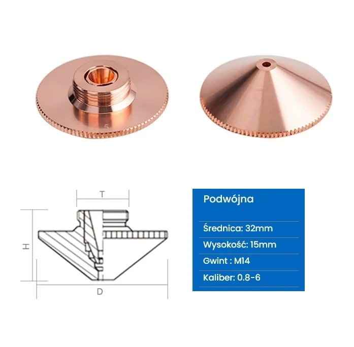 Dysza podwójna Raytools Typ A 3.0 mm, Weni Solution Nysa - zdjęcie 1