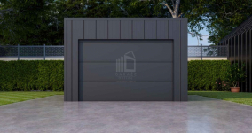 Garaż blaszany 4x6 brama okno drzwi dach blacha na rąbek  ID1005 Łuków - zdjęcie 4