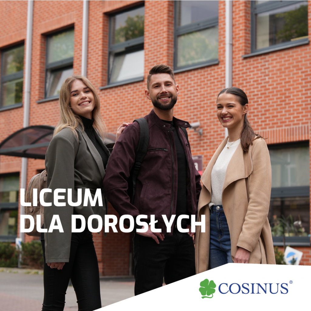 Cosinus Kielce Liceum dla Dorosłych, rekrutacja trwa Kielce - zdjęcie 1