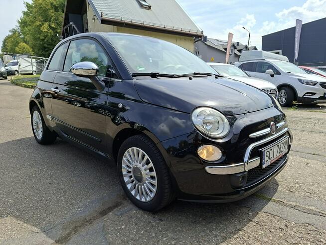 Fiat 500 Klimatyzacja, Panorama, Ele szyby, Ele lusterka, Skrzynia 6 Cieszyn - zdjęcie 4