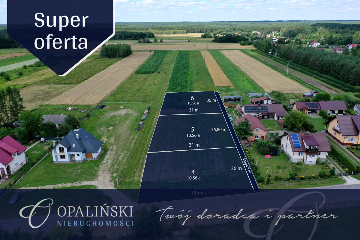 Działka budowlana | MPZP | Media Kulno - zdjęcie 1