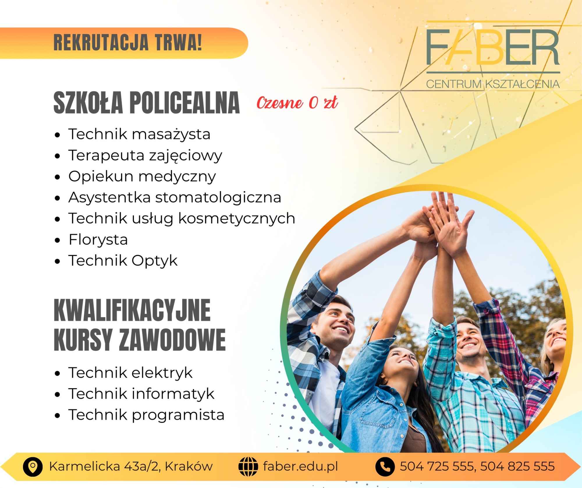 Szkoła policealna Kraków. Rekrutacja trwa [marzec 2026] Śródmieście - zdjęcie 1