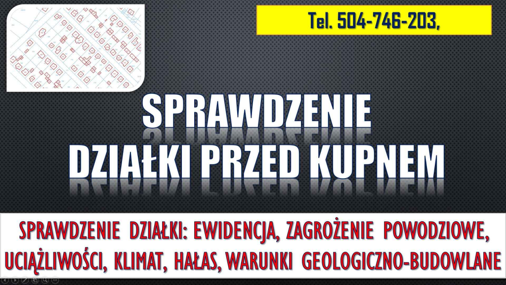 Sprawdzenie działki przed kupnem, tel. 504-746-203, audyt terenu, cena Psie Pole - zdjęcie 4