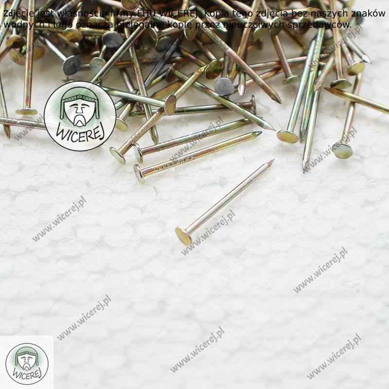 Gwoździe do zbijania ramek 1,4 x 25mm - 100g stal ocynkowana Jaśliska - zdjęcie 4