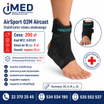 AirSport 02M Aircast – stabilizator stawu skokowego, refundacja NFZ