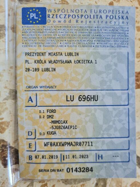 FORD KUGA Lublin - zdjęcie 9