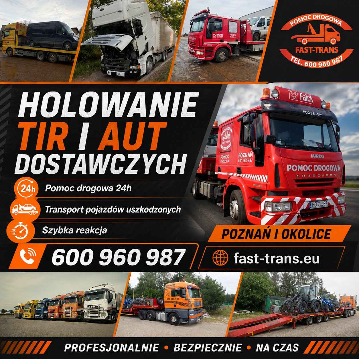 Fast-Trans: auta zastępcze i warsztat Grunwald - zdjęcie 1
