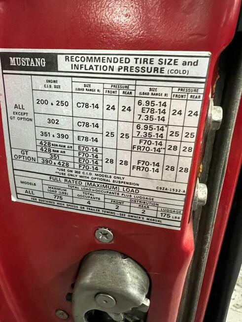 Ford Mustang 1969rok Lębork - zdjęcie 3