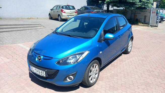 Mazda 2 1.4 75 kM, bogata wersja, pełen serwis Łódź - zdjęcie 6