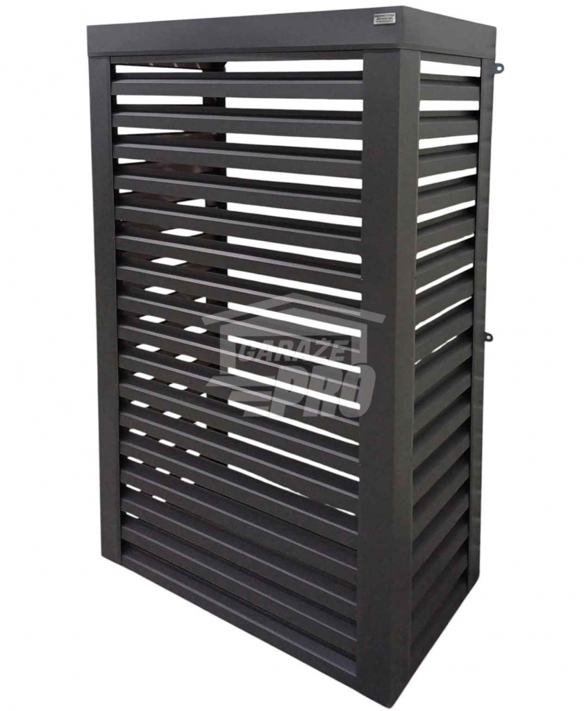 Osłona pompy ciepła 100x50x210 cm antracyt GP542 Lubartów - zdjęcie 1