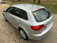 Audi A3 8P 1,6 8V SR 102 KM Sportback ALU Niski Przebieg Super Stan Józefkowo - zdjęcie 6