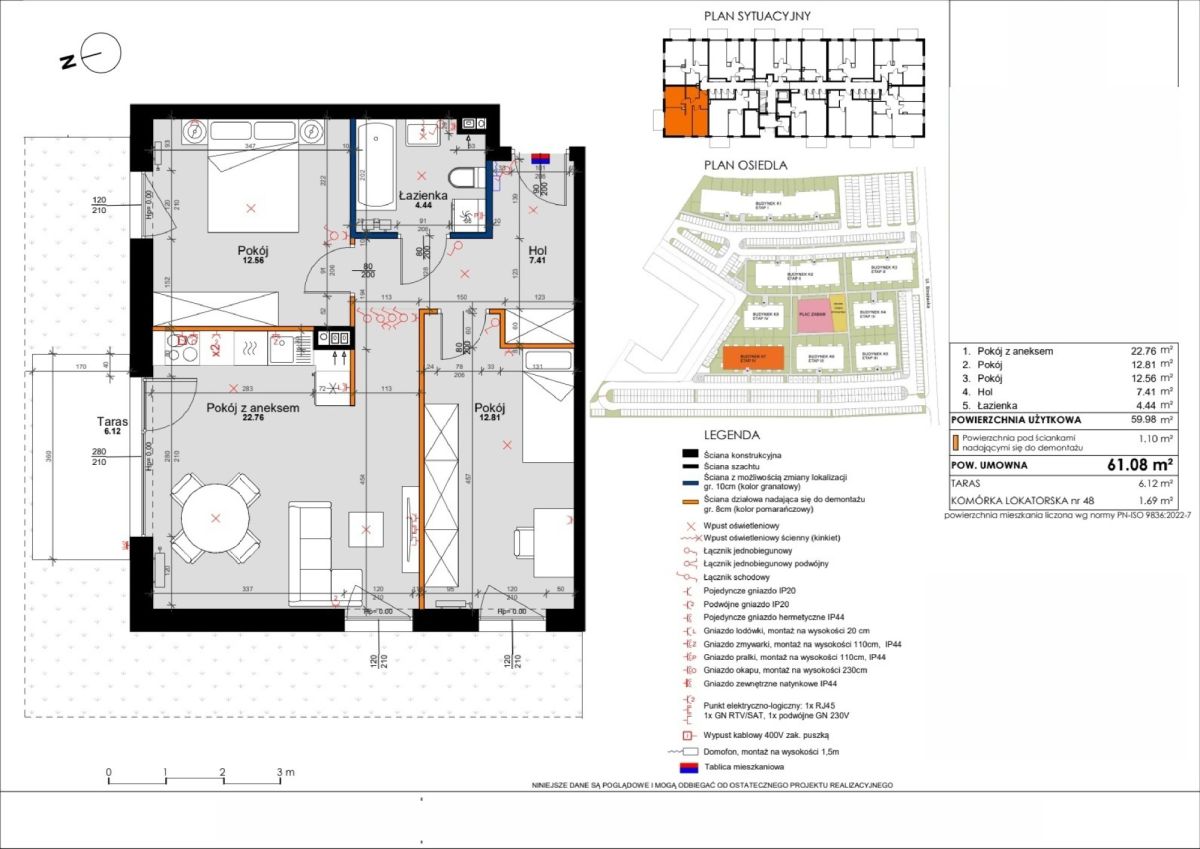 3 pokojowe mieszkanie z tarasem w Kleszczewie! Kleszczewo - zdjęcie 6