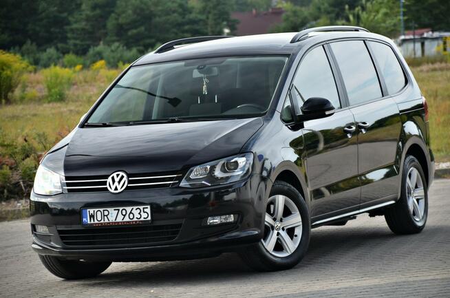 Volkswagen Sharan 2,0TDI LED Xenon PDC 7-Foteli HAK Ostrów Mazowiecka - zdjęcie 3