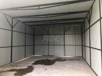 Hala Garaż blaszany 8x6 Brama dwuskrzydłowa x2 spad w tył GP142 Przasnysz - zdjęcie 4