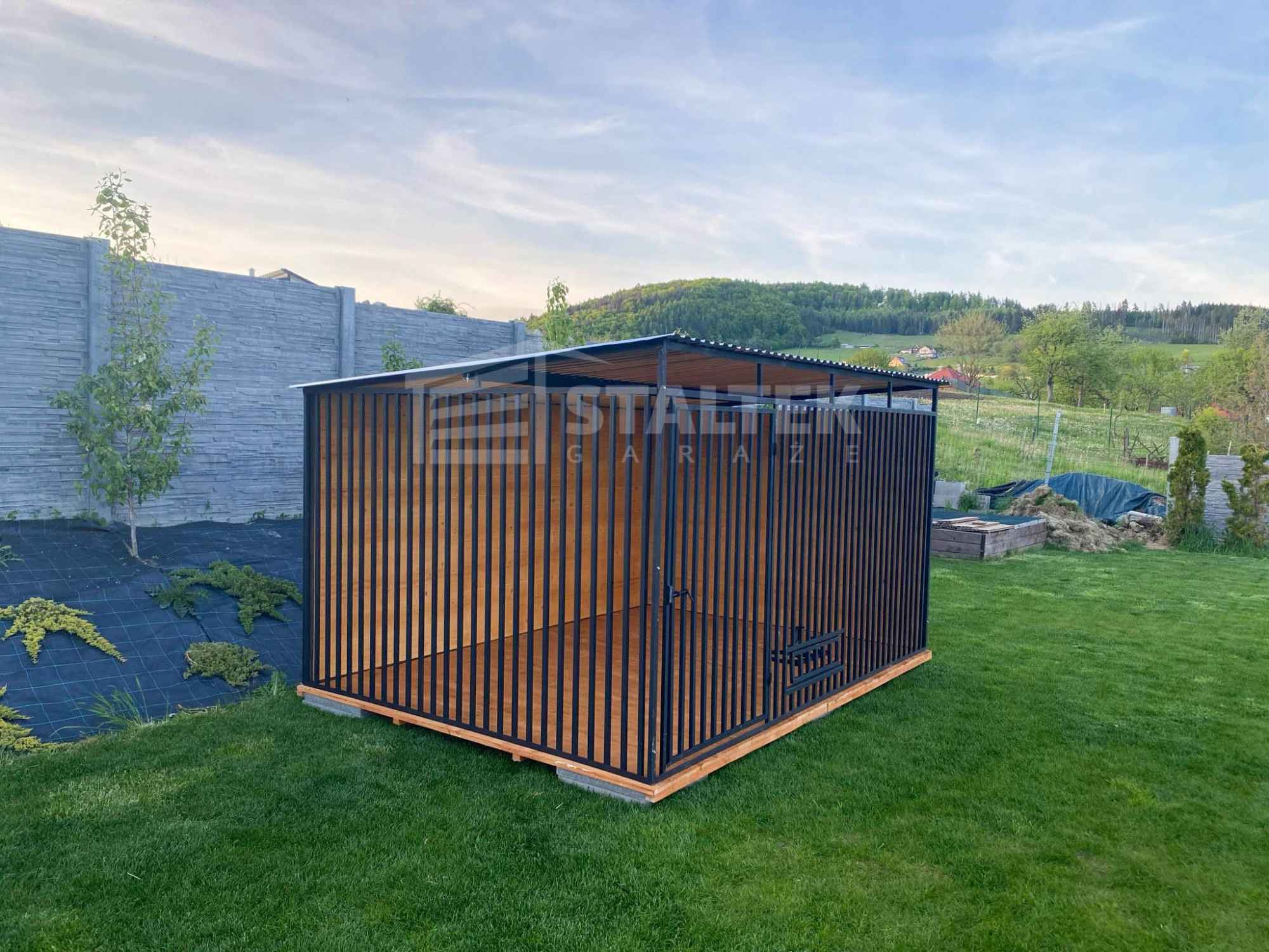 Kojec dla Psów 3x2 - Zabudowa Drewnem - drewniana podłoga ST125 Nowa Huta - zdjęcie 2