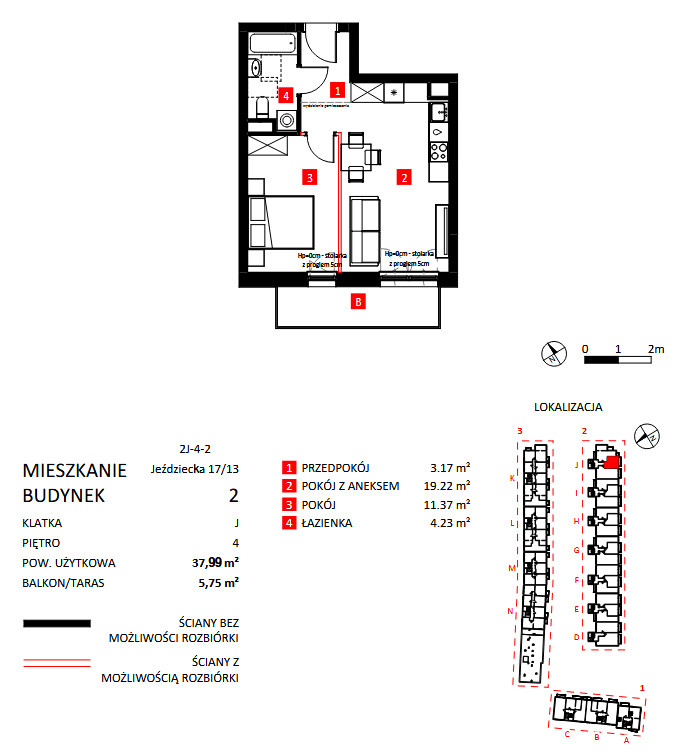 Piękne mieszkanie 2 pokojowe z balkonem/Krzyki, Klecina Wrocław - zdjęcie 12