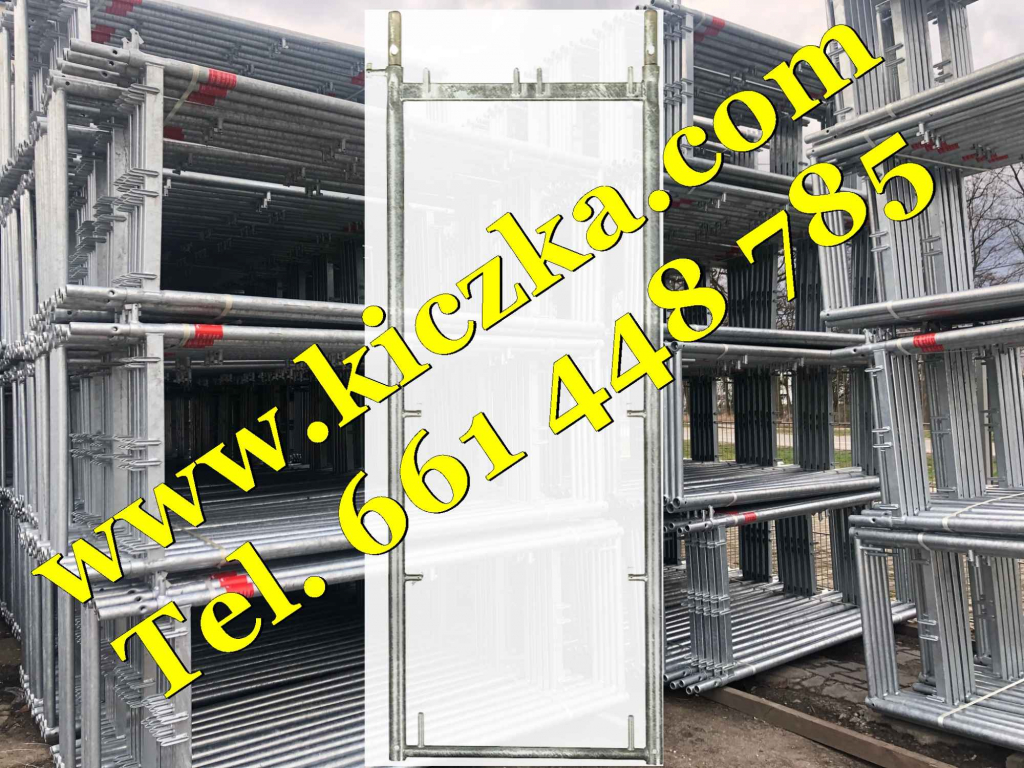 Rama do RUSZTOWANIA Typ Plettac z 4 mocowaniami do poręczy - HURTOWNIA Ursus - zdjęcie 1