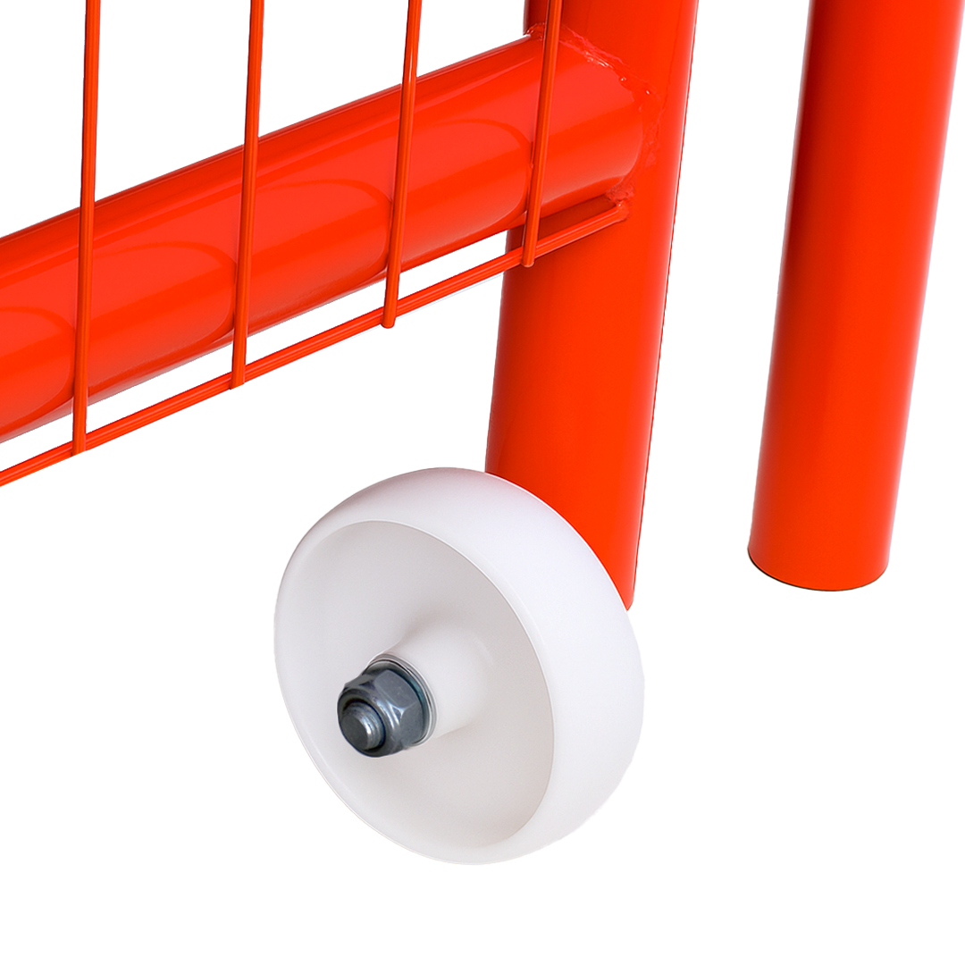 Furtka ażurowa zaokrąglona malowana z ryglem Bałuty - zdjęcie 3