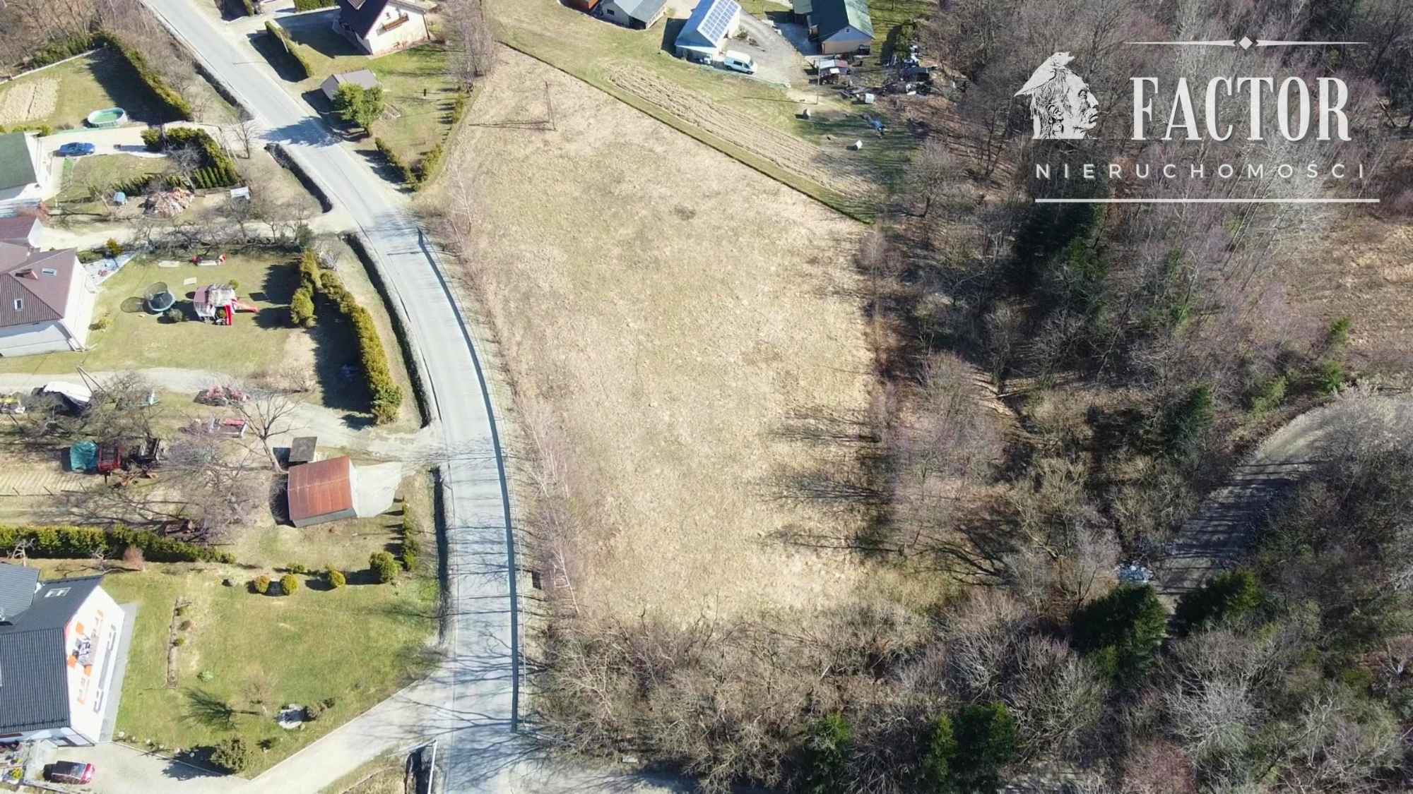 Działka budowlana 12,79 ara – Bieśnik, gm. Łużna 1185S/2026 Bieśnik - zdjęcie 1