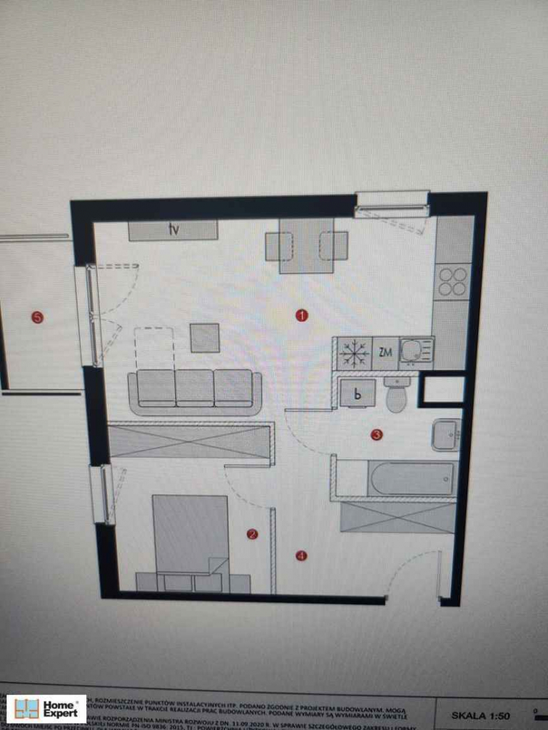 2pok, 42met, Okolice Telimeny BALKON/WINDA/2025 (Wrocław) Psie Pole - zdjęcie 7