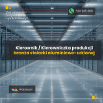 Kierownika Produkcji / Kierowniczka produkcji
