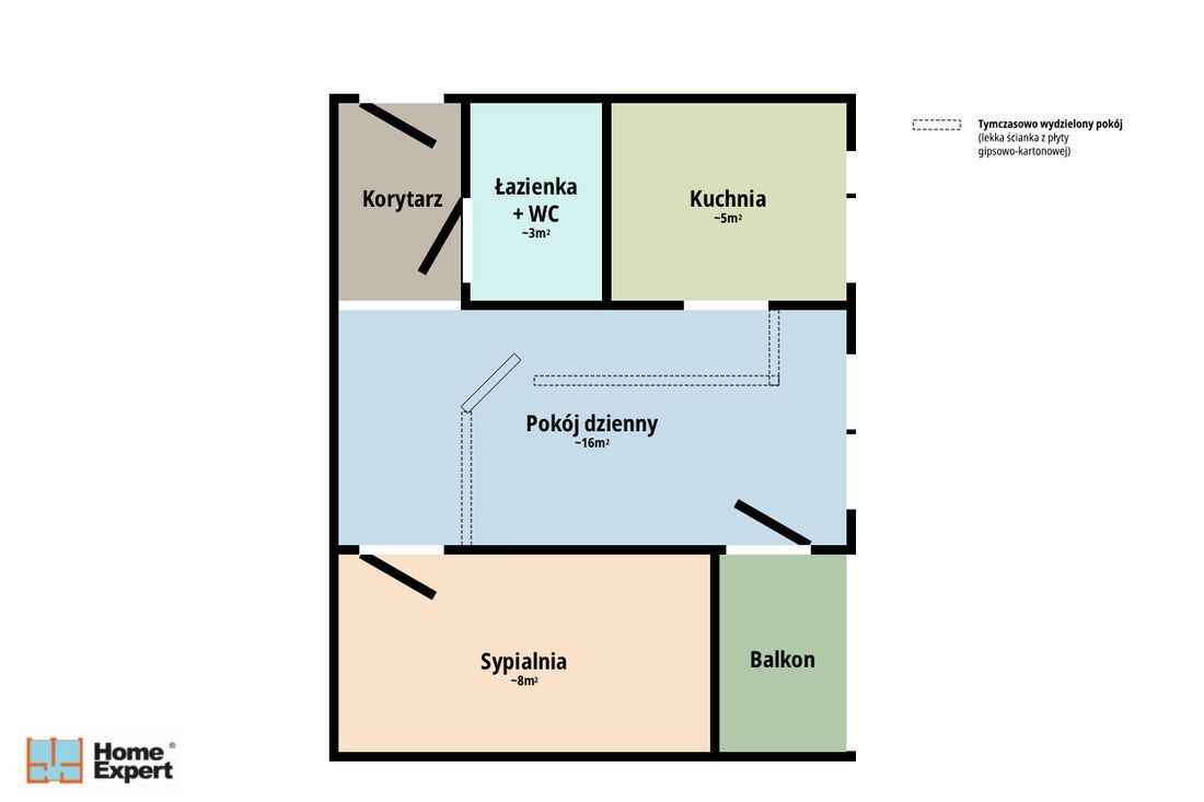 2pok, 36met, okolice Królewskiej BALKON/PIWNICA (Wrocław) Psie Pole - zdjęcie 9