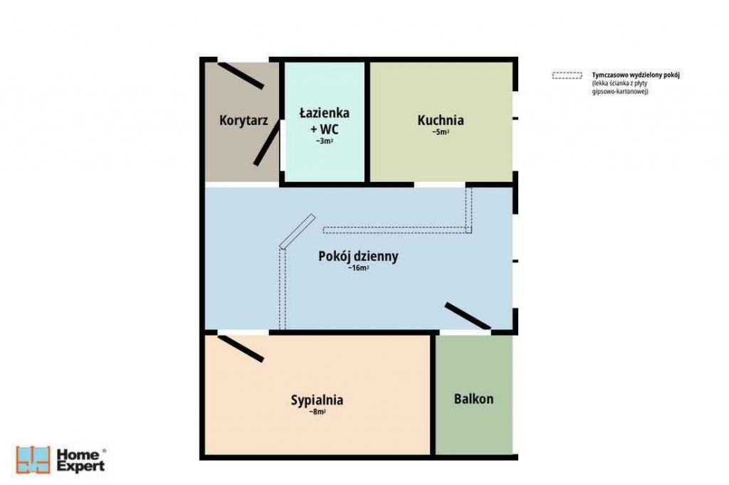 2pok, 36met, okolice Królewskiej BALKON/PIWNICA (Wrocław) Psie Pole - zdjęcie 9