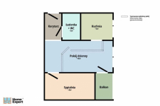 2pok, 36met, okolice Królewskiej BALKON/PIWNICA (Wrocław) Psie Pole - zdjęcie 9