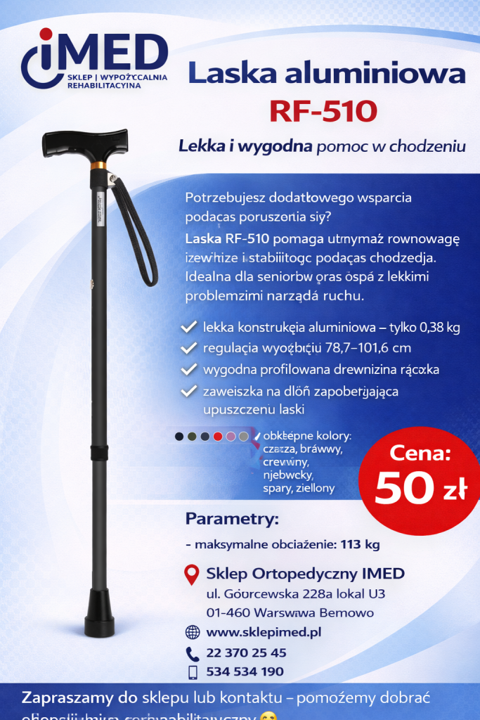 Laska aluminiowa RF-510 Bemowo - zdjęcie 1