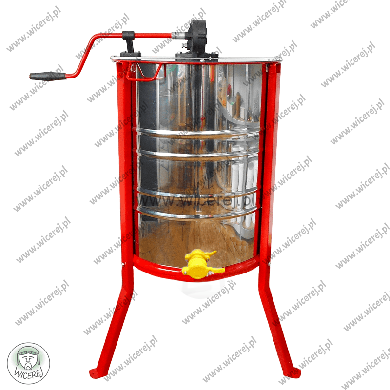 Miodarka ręczna 4 ramkowa Uniwersalna Miodziarka Diagonalna PROMOCJA Jaśliska - zdjęcie 1