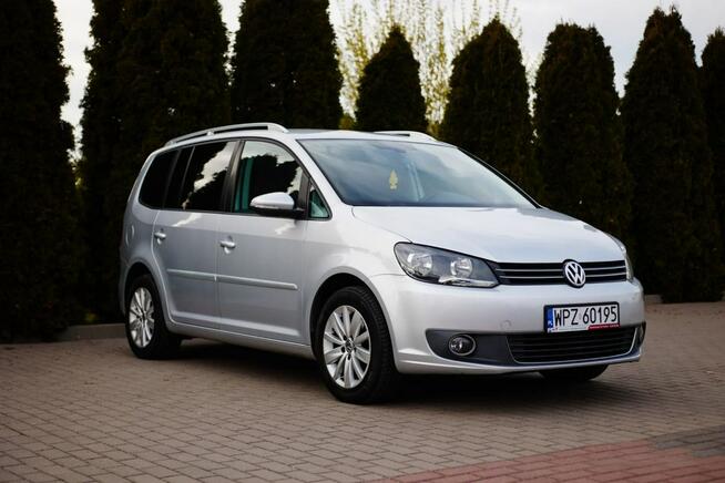 Volkswagen Touran 1.6TDI_105KM_Automat_Skóra_7Osobowy Rzekuń - zdjęcie 10