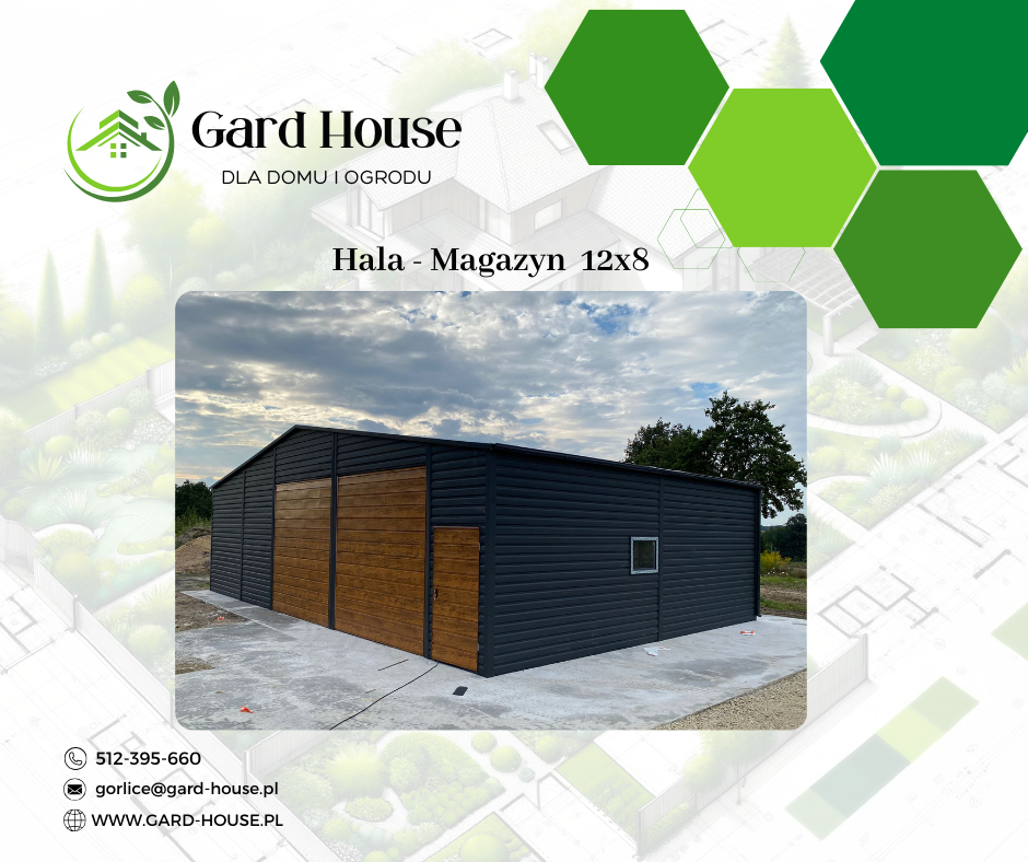 Solidna hala/magazyn 12x8 Gorlice - zdjęcie 1