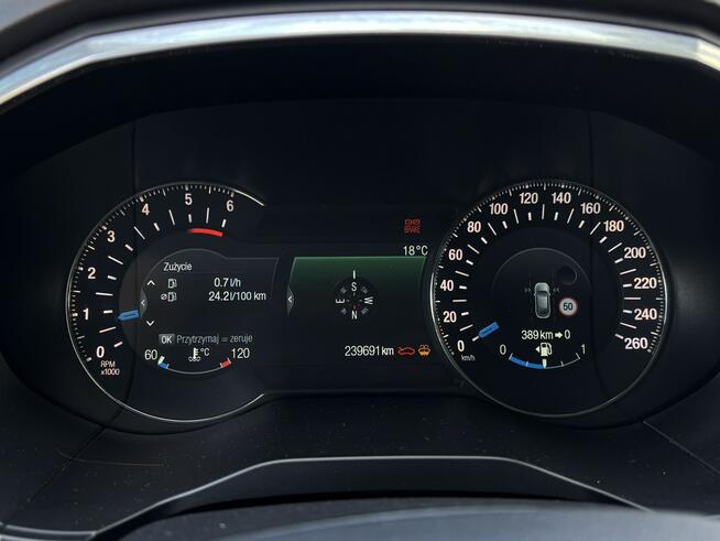 S-max 2.0 TDCI Titanium 150km LED navi 7 FOTELI serwis BEZWYPADEK 2016 Tychy - zdjęcie 9