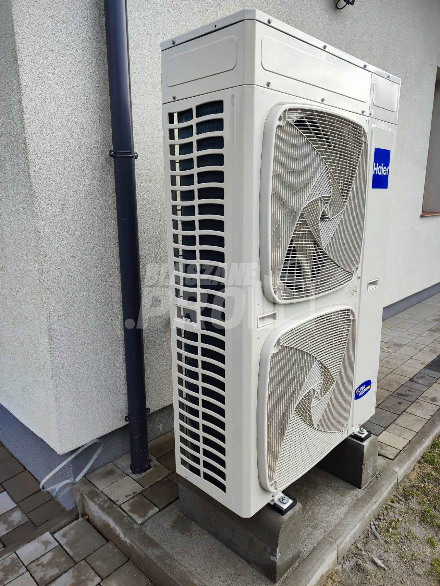 Osłona pompy ciepła 90x70x190 cm  antracyt GP327 Żary - zdjęcie 4