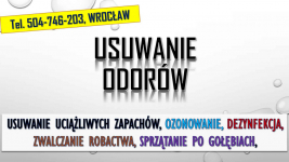 Usuwanie odorów. Cena, t504-746-203, Wrocław, dezodoryzacja mieszkania Psie Pole - zdjęcie 1