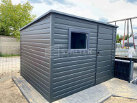 Schowek - Domek Ogrodowy 2,5x2m  - Drzwi - okno - dach  ST133 Sieradz - zdjęcie 4