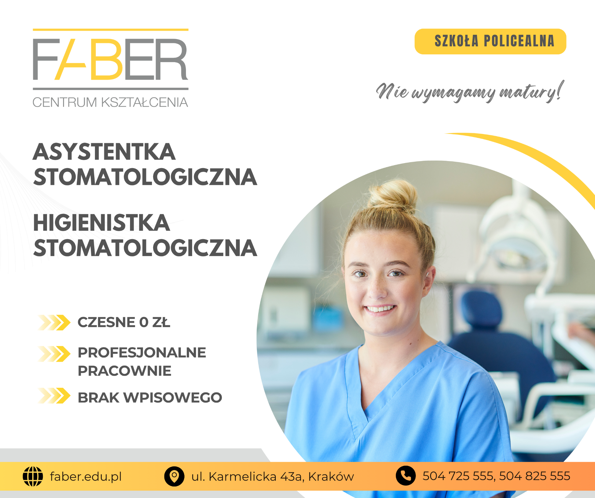 Kierunki stomatologiczne za darmo – rekrutacja jesienna 2025 trwa Śródmieście - zdjęcie 1