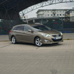 Hyundai i40 Kombi blue 1.6 Manual Nawigacja Klima Serwis 2 Klucze Ostrów Mazowiecka - zdjęcie 3