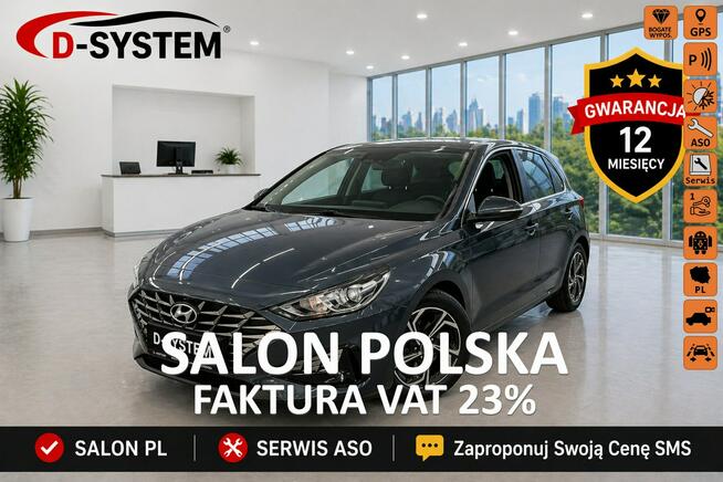 Hyundai i30 2022 Salon Polska  1Właściciel GWARANCJA serwis ASOlux Białystok - zdjęcie 1