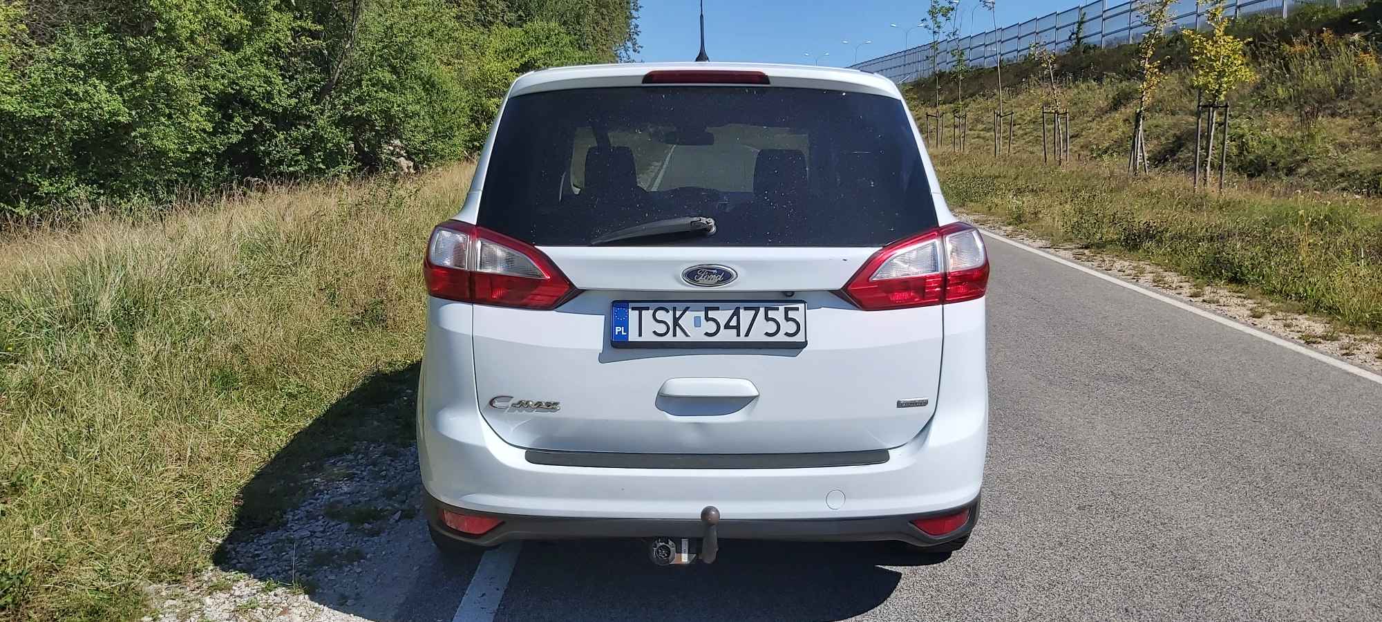 Ford Grand C-Max 1.6 TDCi Titanium 7 miejsc kamera zarejestrowany Skarżysko-Kamienna - zdjęcie 6