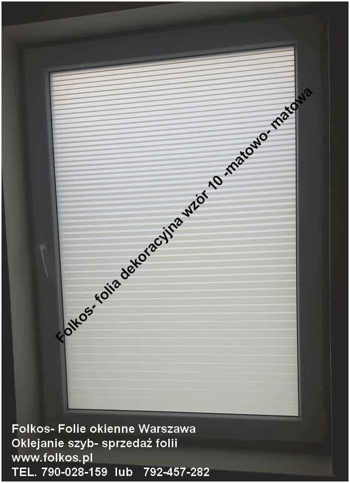 Oklejamy okna łazienkowe Warszawa i okolice -folia 100% prywatności Ochota - zdjęcie 4