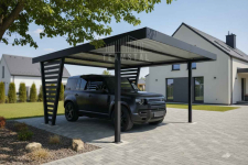 Carport V PREMIUM 4,3x5m Wypełnienie panelami Wiata TS1252 Gorzów Wielkopolski - zdjęcie 3