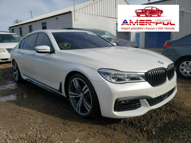 BMW 750 2016, 4.4L, 4x4, porysowany lakier Warszawa - zdjęcie 1