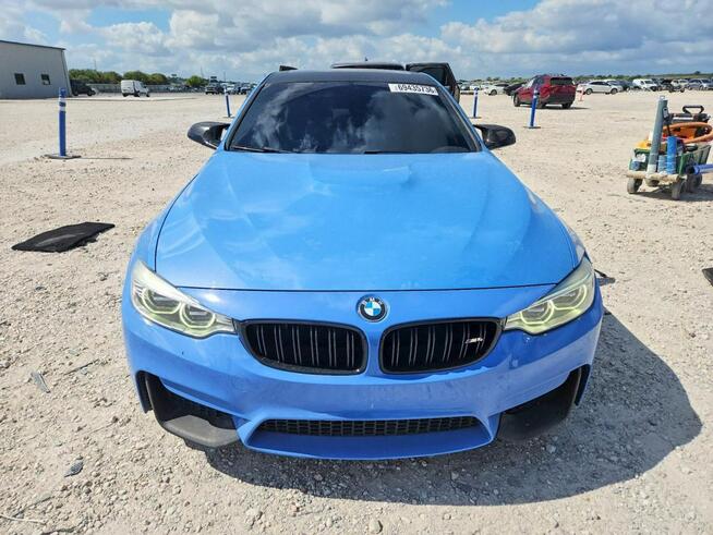 BMW M4 Yas Marina Blue / Automat / niski przebieg Warszawa - zdjęcie 2