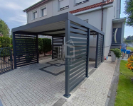 CarPort PREMIUM - wiata samochodowa 4x5  dodatkowa zabudowa ID1032 Siedlce - zdjęcie 2