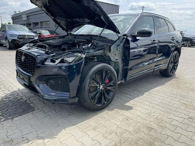 Jaguar F-PACE P400 Sport AWD mHEV Kamery360 Skóra Pamięć Meridian Gliwice - zdjęcie 6