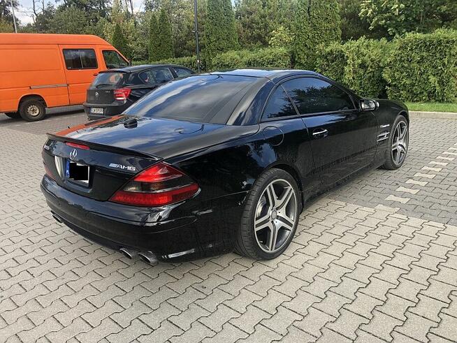 MERCEDES SL 55 AMG CABRIO 500KM PEŁNA OPCJA REJ. PL JAK NOWY Łódź - zdjęcie 3