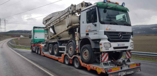 Niskopodwoziowy Transport Maszyn Rolniczych Budowlanych Ponadgabarytów Gdańsk - zdjęcie 11