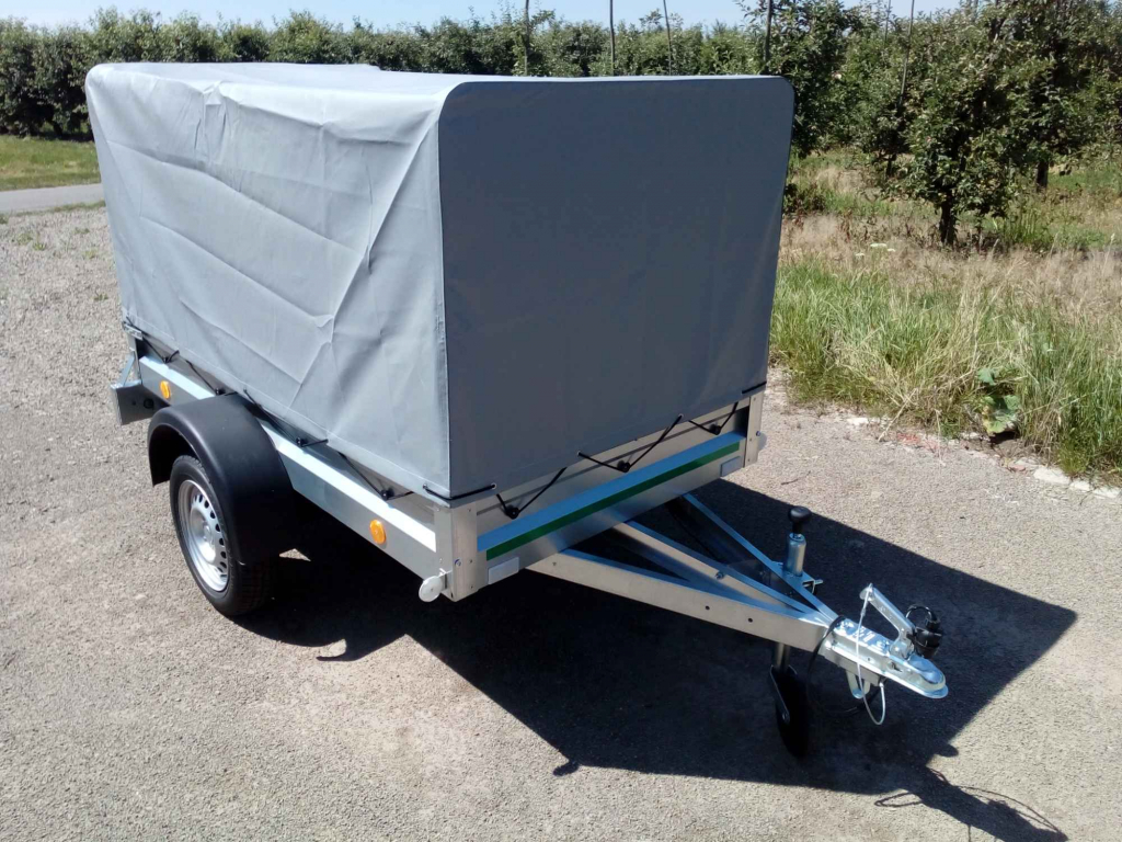 Przyczepa Nowa 750 kg  Ocynk Mocna Osiek - zdjęcie 3