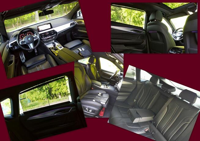 BMW 6GT M-pakiet 630 D *90tys km*kamery 360*Head-Up*panorama Jarocin - zdjęcie 12
